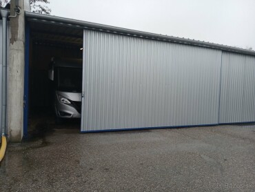 Prenájom haly na parkovanie karavanov a vozidiel