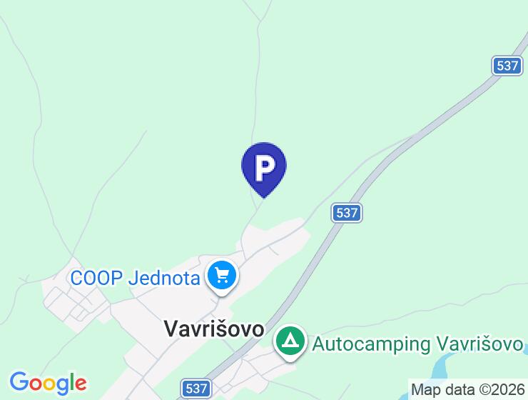 Zateplená garáž s elektrinou a podkrovím v obci Vavrišovo