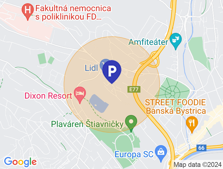 Zoberiem do prenájmu garáž na Belvederi/Banská Bystrica