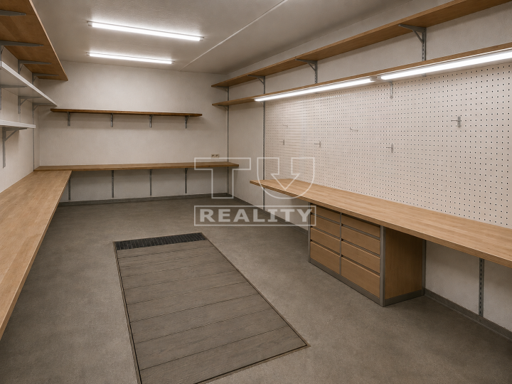 Na predaj priestranná suchá garáž 19 m² v Trenčíne – Pod Juhom