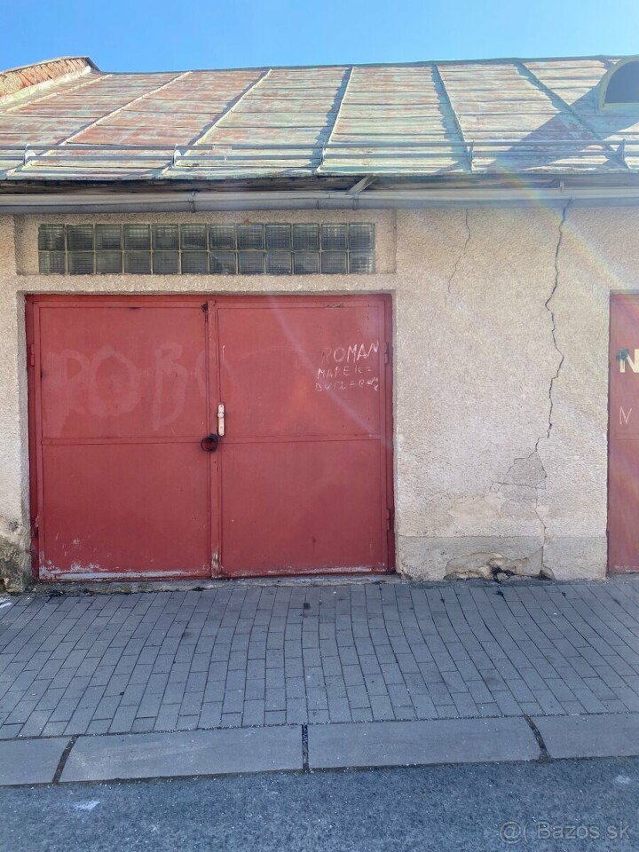 Dlhodobý prenájom garáže v Levoči na Kláštorskej ulici