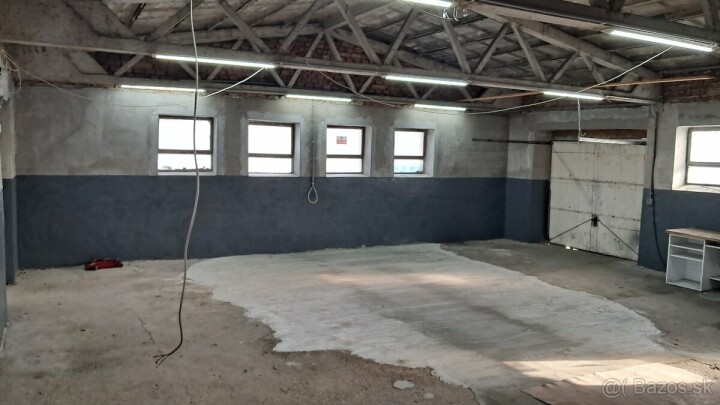 Prenájom garáže a skladových priestorov 9x9m