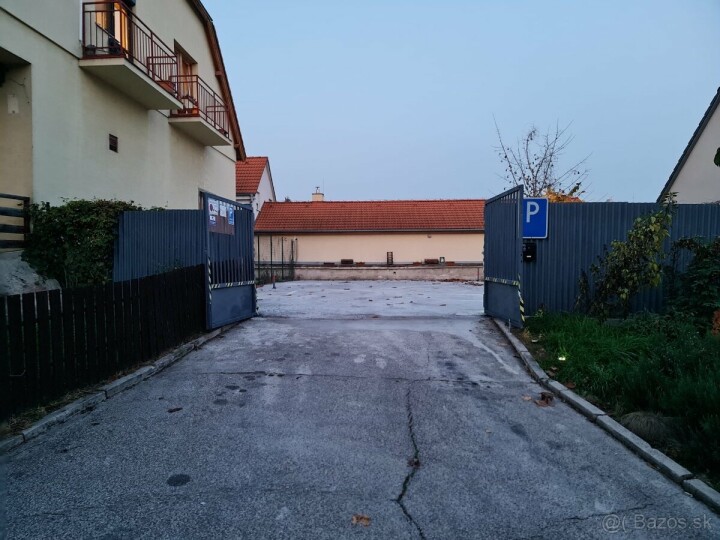 Prenájom parkovacieho miesta v BA Rača