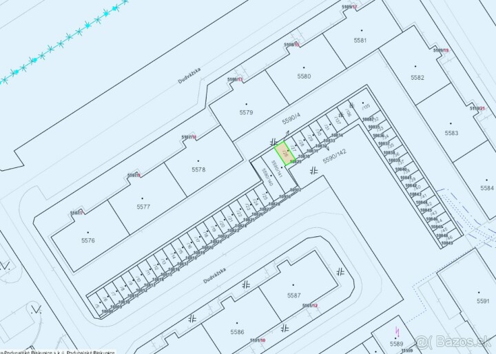 Predaj garáže 14 m² na Dudvážskej ulici