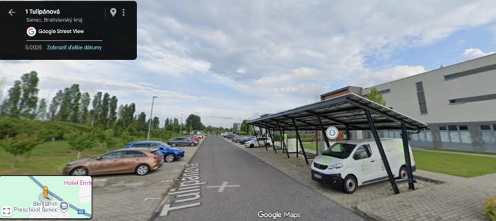 Prenájom vonkajšieho parkovacieho miesta v Senci