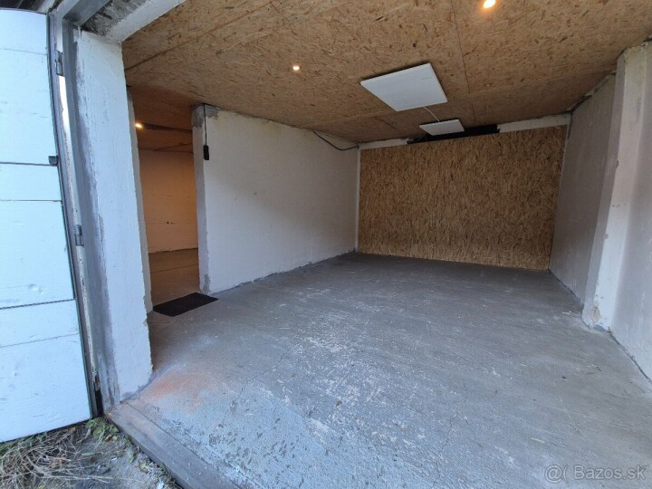 Dlhodobý prenájom dvojgaráže v Svite