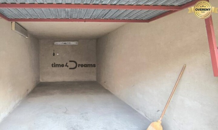 Prenájom garáže v centre mesta s rozlohou 18 m²