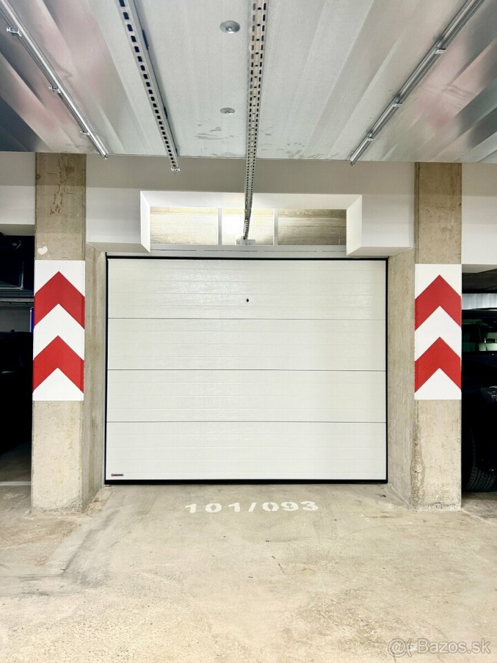 Prenájom garáže s elektrickým pripojením v Karpatskej residence