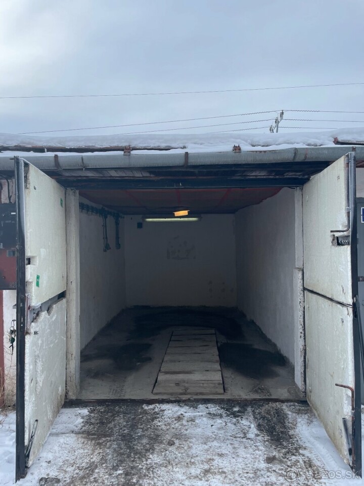 Predaj garáže na ulici Šrobárová v Poprade