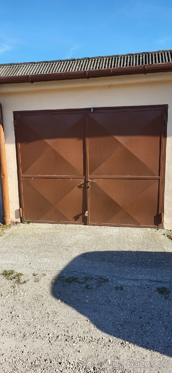 Na predaj tehlová garáž v Dunajskej Strede