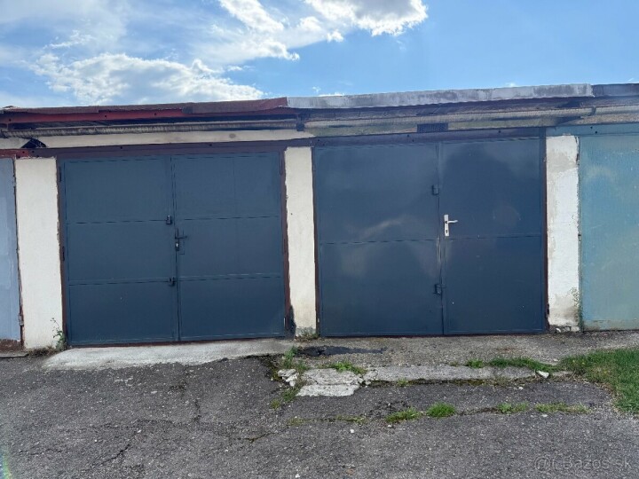 Na predaj zrekonštruovaná garáž s novou strechou