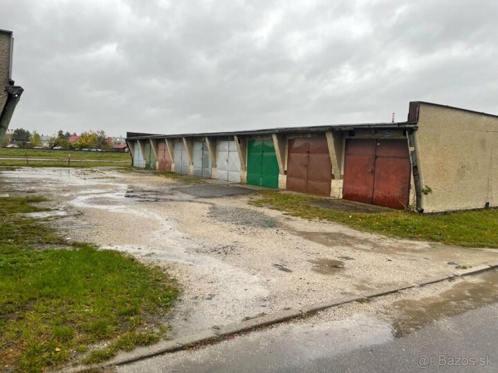 Prenájom garáže s vybavením v Luhách pri Streke