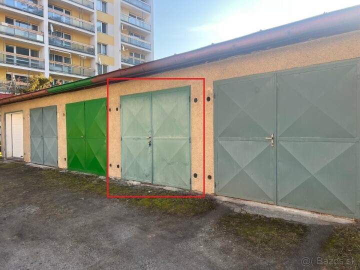 Na predaj garáž o rozlohe 20 m² na Mičinskej ceste v Banskej Bystrici