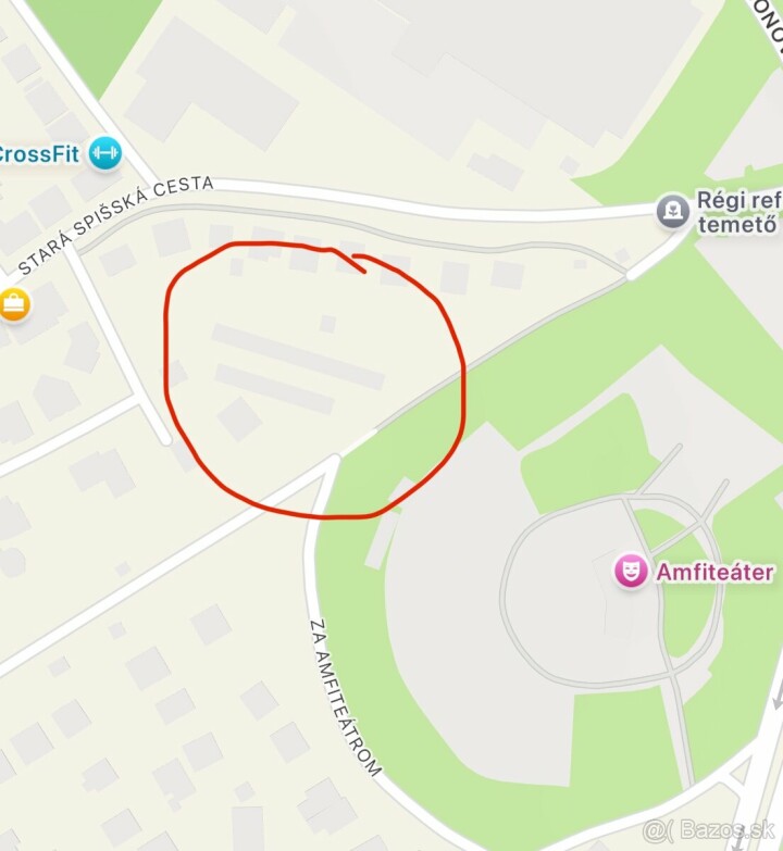 Garáž na prenájom za amfiteátrom v Košiciach