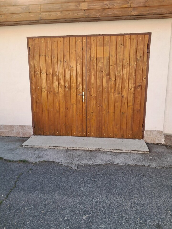 Dlhodobý prenájom murované garáže v Lučenci