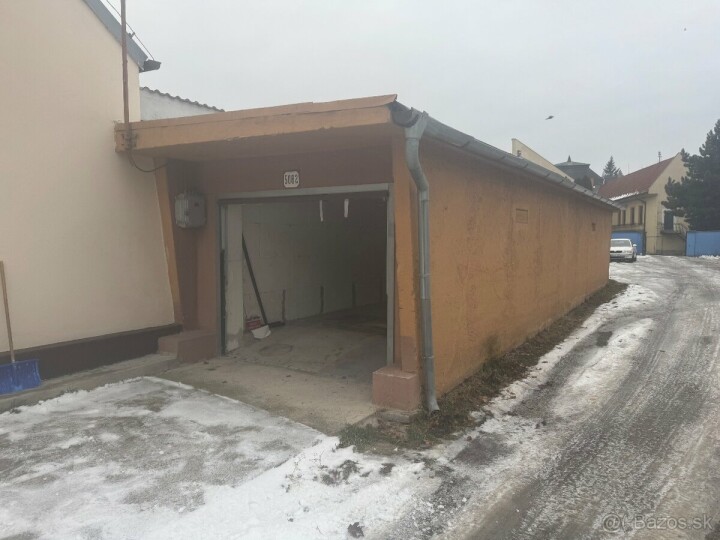 Na predaj murovaná garáž v Novom Meste nad Váhom