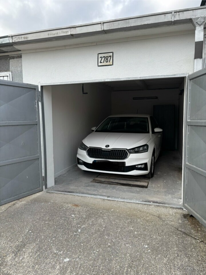 Prenájom garáže s montážnou jamou v Dunajskej Strede