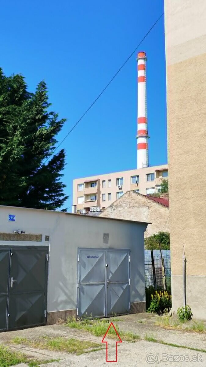 Prenájom garáže s parkovacím miestom na Kúpeľnej ul.