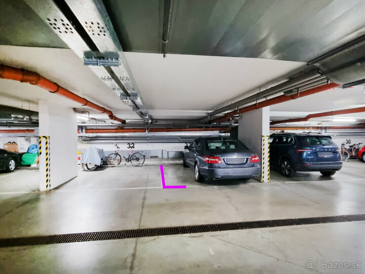 Prenájom parkovacieho státia v podzemnej garáži v Šamoríne