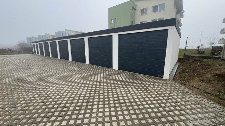 Prenájom novopostavenej garáže na Dubčekovej ulici v Novom Meste nad Váhom