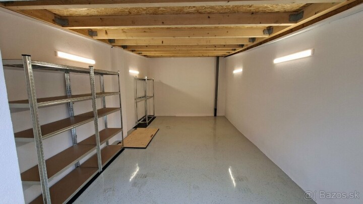Prenájom zrekonštruovanej garáže v Spišskej Novej Vsi